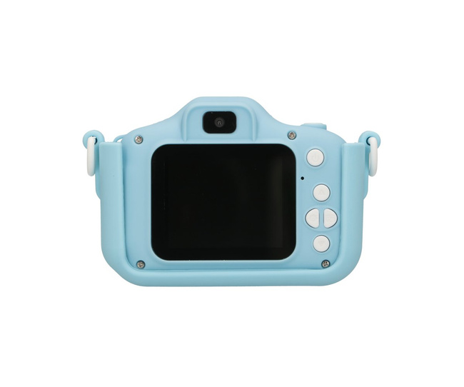 Extralink Kids Camera H28 Dual Niebieski - Aparat Cyfrowy - 1080p 30fps, Wyświetlacz 2.0"