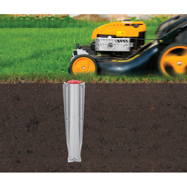 Suszarki ogrodowe Lift O Matic 60 m szare do gruntu z pokrowcem - Brabantia