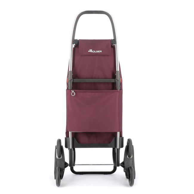 torby na zakupy z kółkami 6 l i-max mf bordowy - rolser