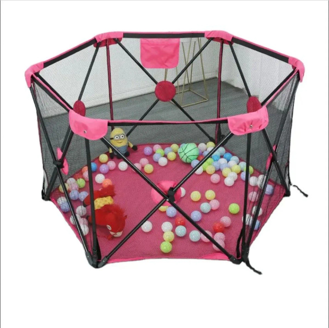Extralink Kids | Kojec dziecięcy | składany plac zabaw suchy basen dla dzieci 120x68cm duży k-462