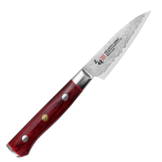 Mcusta Zanmai Vg-10 Pro Flame - Profesjonalny Nóż Do Obierania Warzyw I Owoców, Ostrze 9cm