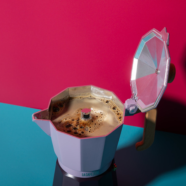 Kawiarka Włoska Venice 6 Cup - Purple La Cafetière
