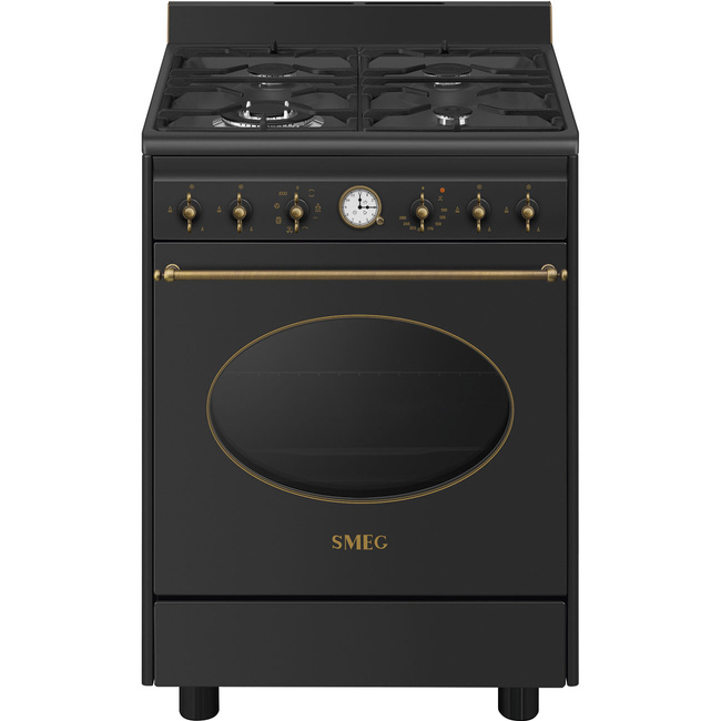 Smeg - Kuchnia wolnostojąca Coloniale Co60Gman2 Antracytowy