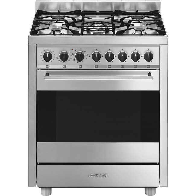 Smeg - Kuchnia wolnostojąca z płytą gazową B71GMX2 MASTER
