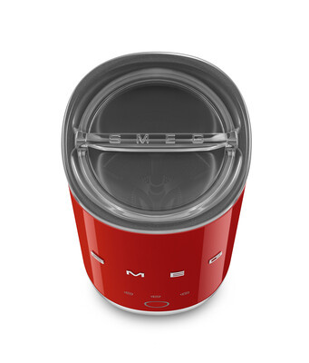 Smeg - Spieniacz do mleka MFF02RDEU 50's Style - czerwony
