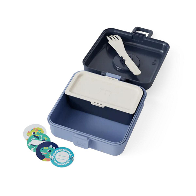 Monbento Snacky Lunchbox Dla Dzieci 0,85 L Blue Infinity