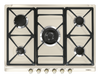 Smeg - Płyta gazowa, 70 cm, Cortina, kremowa CORTINA SR775PO Kremowy (pokrętła z mosiądzu)