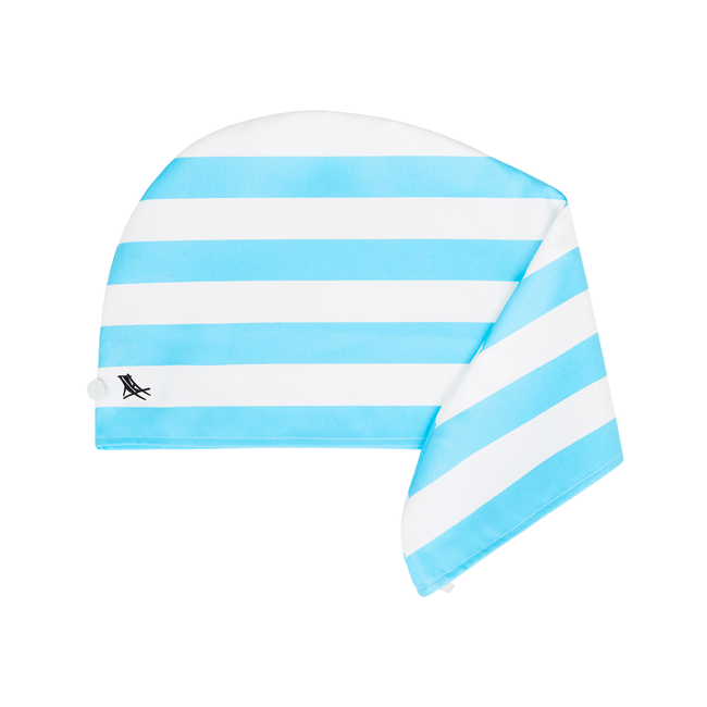 Turban do włosów - Tulum blue (New box) - Dock & Bay