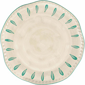 Domitilla Verde Acqua Talerz Okrągły - 32 Cm - Rose&Tulipani