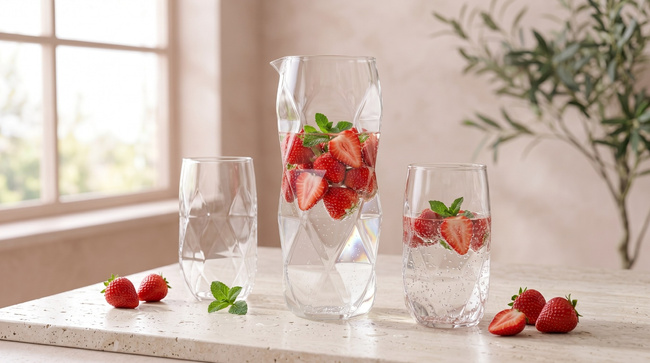 Karafki 1000 ml Geo - Vialli Design