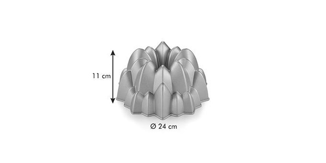 Forma na babkę wysoka Delícia ø 24 cm, rozeta - Tescoma