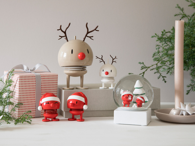 Figurka Hoptimist Reindeer Bumble S Biały 26276 - Hoptimist