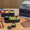Lunchbox Nestable - Walnut Black - 1500ml - Umami