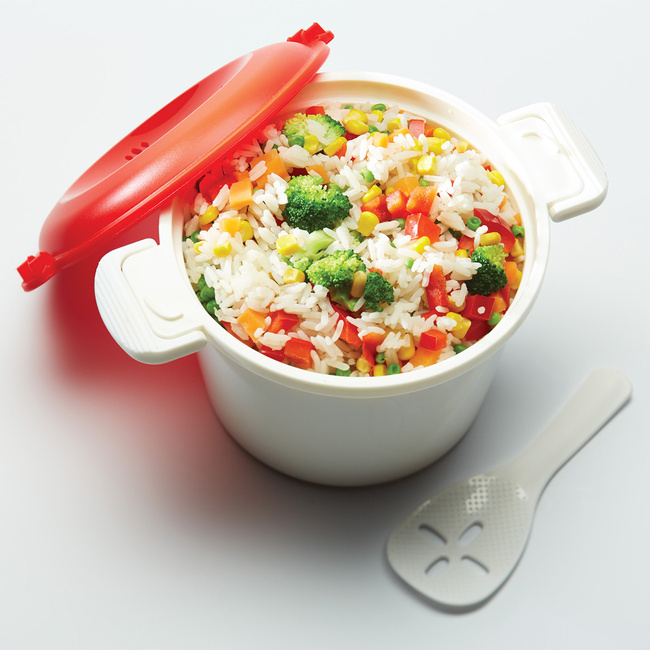 Naczynie do gotowania ryżu i kaszy w mikrofalówce - Kitchencraft