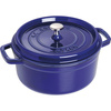 Garnek żeliwny Staub La Cocotte okrągły 26 cm, 5,2 l, niebieski