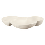 Potrójna miseczka na przystawki Guzzini 28 cm
