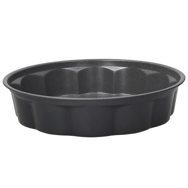 Forma okrągła falowana 26 cm Premium Bakery - Tognana - szary