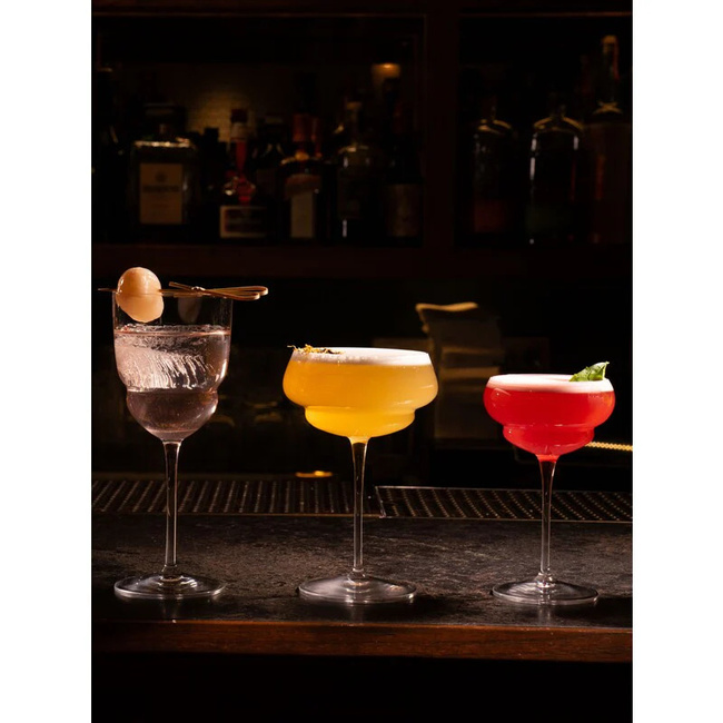 Zestaw 6 Kieliszków Koktajlowych "Tequila Sunrise" 420 ml Backdoor '20s - Luigi Bormioli