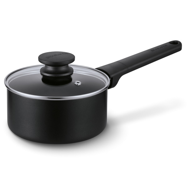 Rondel z pokrywką Brabantia Vanta 16 cm, 1,5 l, czarny