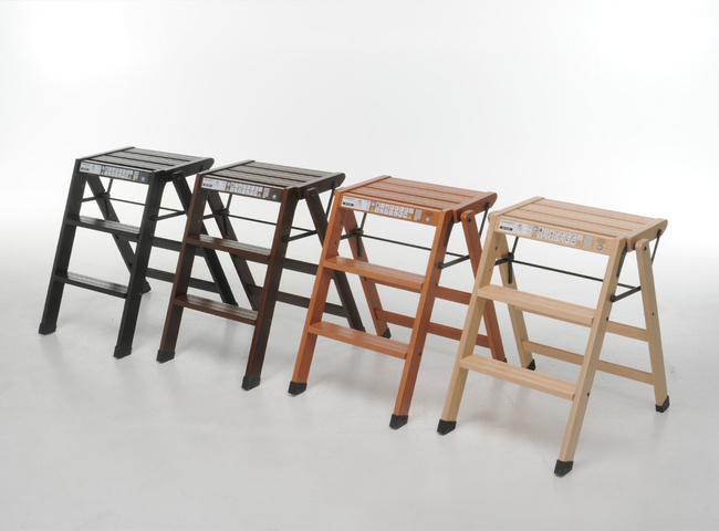 Drabinka drewniana Foppapedretti Tialzo Walnut – orzech