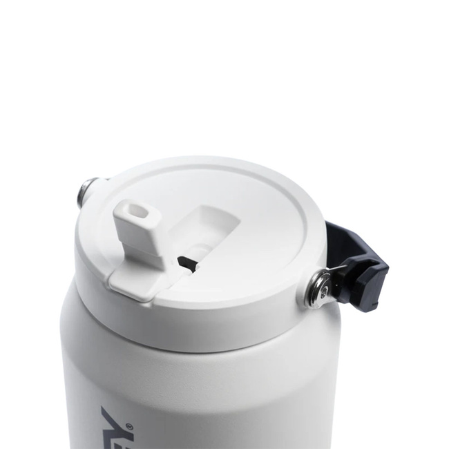 Bidon termiczny Stanley IceFlow Flip Straw 1,9 l ze słomką, biały Chalk