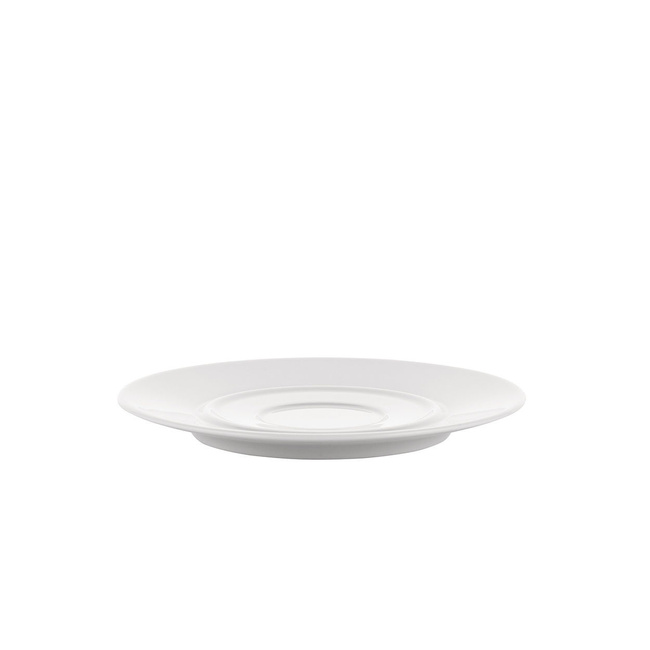 Spodek Do Filiżanki Do Herbaty I Kawy Z Białej Porcelany La Bella Tavola - Alessi