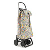 Wózek na zakupy Rolser I-Max William Morris 4L Tour Pomegranate, 4 koła, torba 43 l