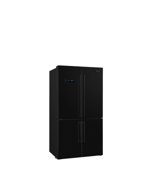 Smeg - Chłodz.-Zamraż., Frenchdoor, Czarny Universal Fq60Nde Czarny.