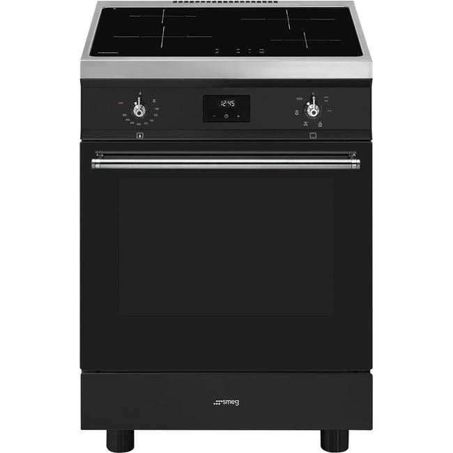 Smeg - Kuchnia wolnostojąca Symfonia C6IMMBT2 Czarny mat