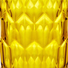 Wysoka szklanka Guzzini 400 ml Żółta Wzór 3