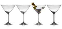 Kieliszki Do Martini Juvel 280 Ml 4 Sztuki 916021 - Lyngby Glas