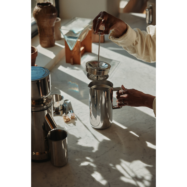 French press/ zaparzacz tłokowy - stal nierdzewna Aarke - Aarke