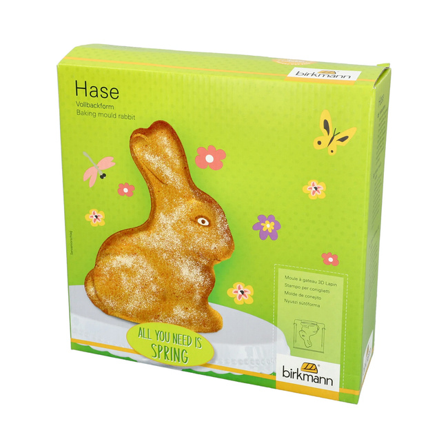 Forma Do Pieczenia 3D Zając 24 X 24 Cm - Birkmann