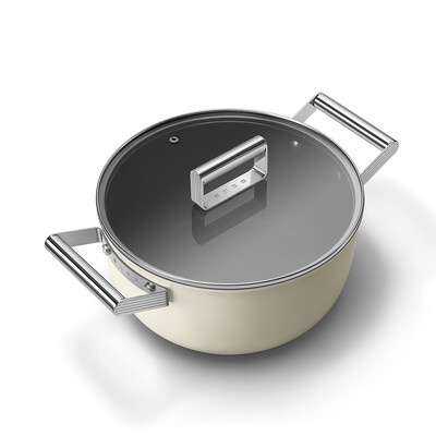 Smeg - Garnek o średnicy 24 cm CSF2412CRM - CRM