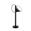 Lampa LED Alessi 28 cm Czarna