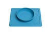 Ezpz Silikonowa miseczka z podkładką 2w1 Mini Bowl niebieski