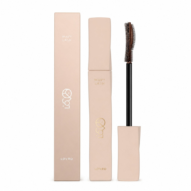 Lovro | Wavy lash | Tusz do rzęs pogrubiająco-podkręcający | 02 brown 9 g