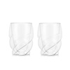 Szklanki z podwójną ścianką Pavina Paris 270 ml 2 szt. transparentne