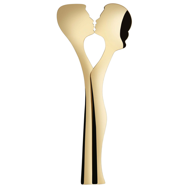 Abbraccio Zestaw Łyżek Do Sałaty Złoty - Bugatti