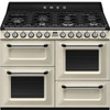 Smeg - Kuchnia wolnost, 110cm, Victoria, Krem. Victoria Tr4110P1 Kremowy.