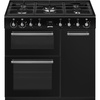 Smeg - Kuchnia wolnostojąca z płytą gazową CX93GMBL CONCERTO - czarny