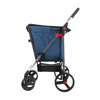 Wózek na zakupy Rolser Basket Freno MF 4B2 Denim, 4 koła, torba 58 l