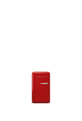Smeg - Chłodziarko-zamrażarka, czerwony 50'S STYLE FAB10LRD6 Czerwony