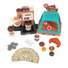 Extralink Toys | Zestaw małego Baristy | Ekspres, Kawiarnia, 40 el