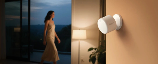Czujnik obecności Aqara FP300, radar mmWave i PIR, bateryjny, Zigbee i Thread