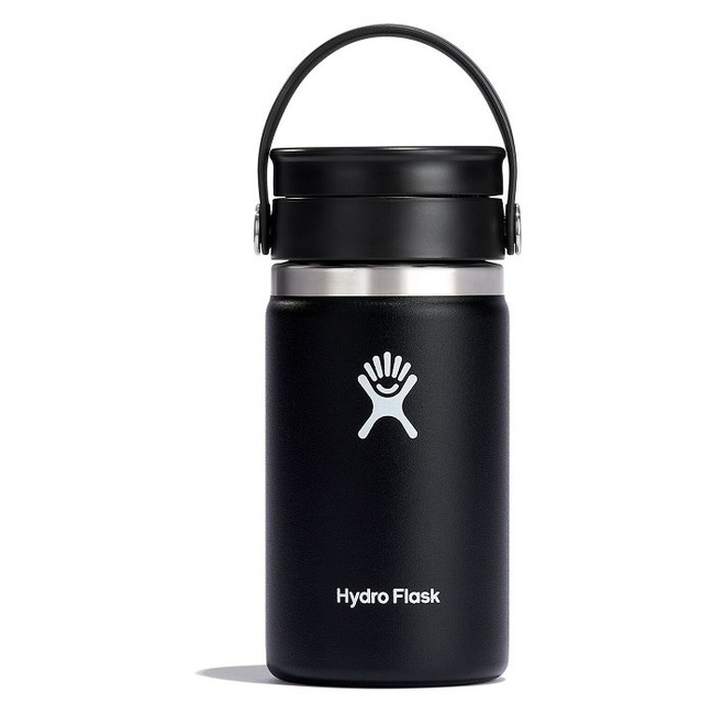 Butelka 12 oz wide mouth flex sip lid black - Hydro flask