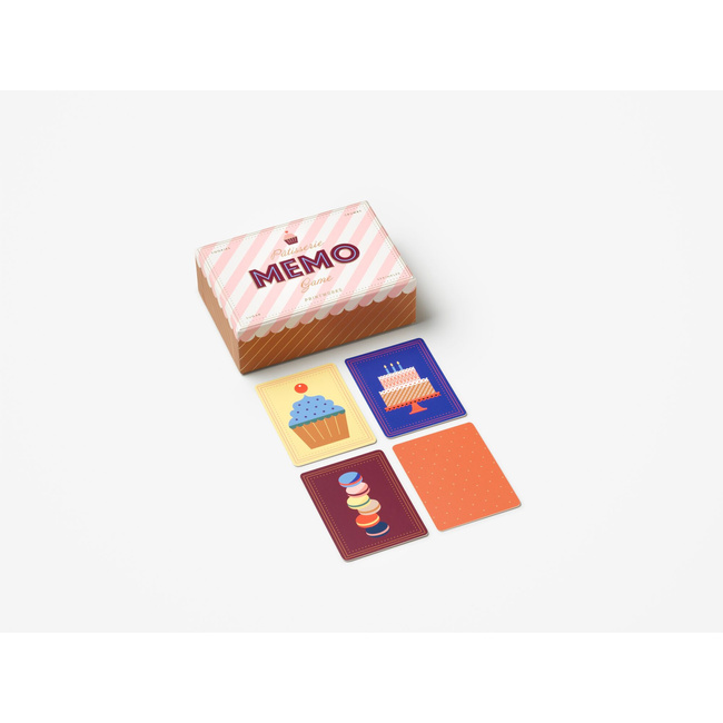 Gra pamięciowa Printworks Junior Patisserie, memo z ilustracjami deserów