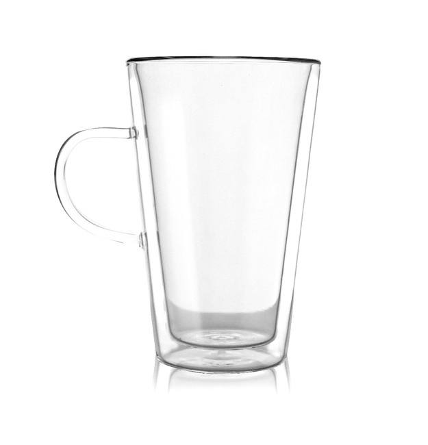 Szklanka Do Latte Z Podwójną Ścianką Amo 320 Ml - Vialli Design
