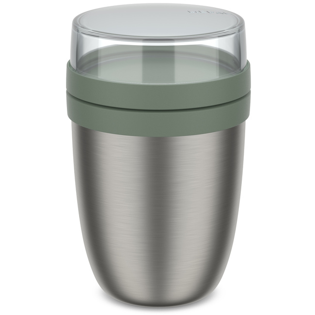 Lunchpot termiczny Ellipse Nordic Sage 107647094700 Mepal tworzywo sztuczne PP PCTG stal nierdzewna Mepal