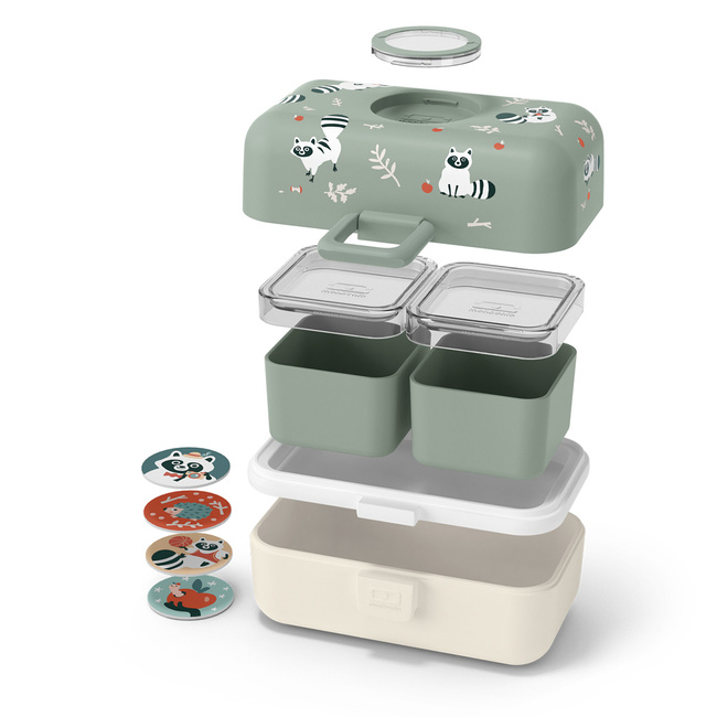 Monbento Lunchbox Dla Dzieci Tresor 0,75l Raccoon